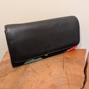 Vera Bradley Wallet Havana Rose Travel Bold Chic Romantic